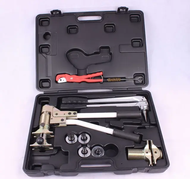 PEX tube pipe Fitting Tool kit model PEX 1632 used for rehau pipe