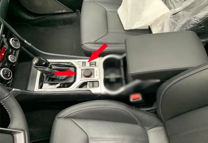 Для Subaru Forester SK 2018 2019 декоративные аксессуары ABS Хромированная матовая панель