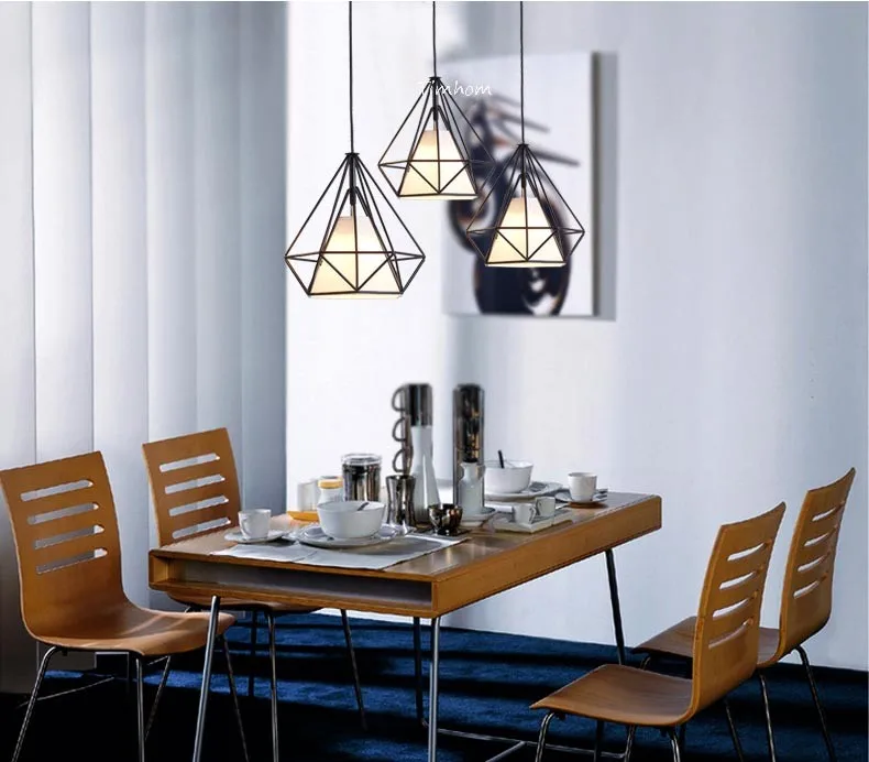 Промышленный винтажный подвесной светильник E27, лампы для столовой, кухни, ресторана, черный железный тканевый абажур, декоративный Домашний Светильник ing 220 В