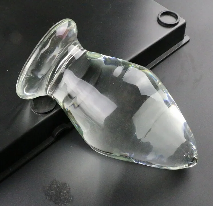 Super Big Glass Dildo Anal Plug, Erotic Toys Butt Plug, Porn ...