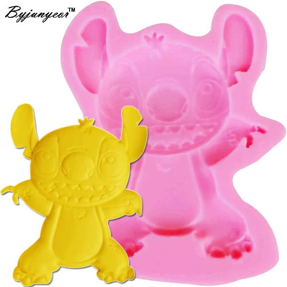 

Cartoon Animal Silicone Mold Fondant Cake Decorating Tools Resin Candle Molds 3D Candy Jelly Chocolate Gumpaste Moulds M834