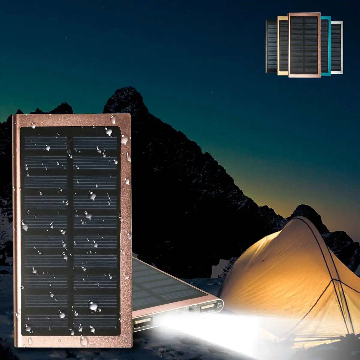Kinco 8000mAh Ультратонкий Солнечный аккумулятор зарядное устройство для планшетов смартфон