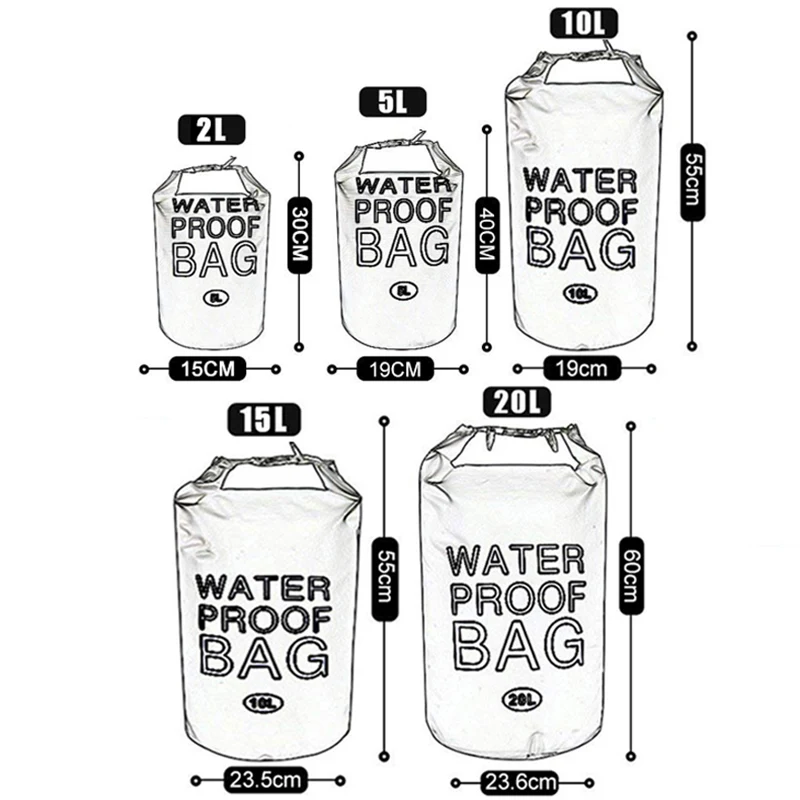 Camping Drawstring agua natación Rafting kayak Trekking río flotante vela piragüismo canotaje agua Trekking XA873WD Camping Drawstring agua natación Rafting kayak Trekking río flotante vela piragüismo canotaje agua Trekking XA873WD