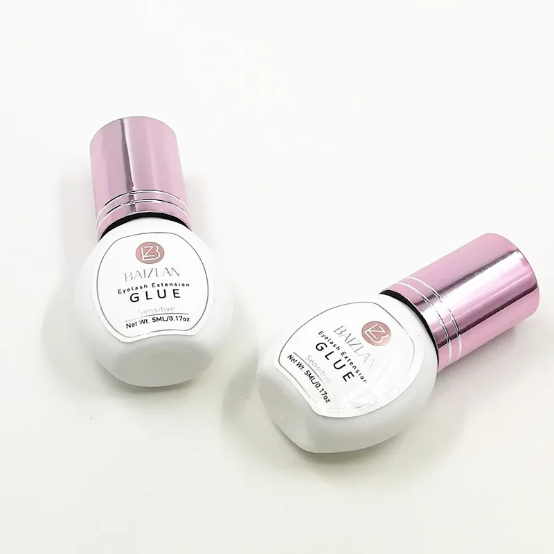 Клей для наращивания ресниц чувствительный 2 3 сек Быстросохнущий черный без дыма