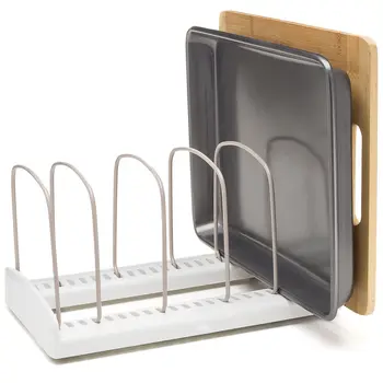 

Multi-Function Adjustable Baking Tray Stainless Steel Rack Stainless Steel Baking Storage Rack Stainless Steel Pot Storage She