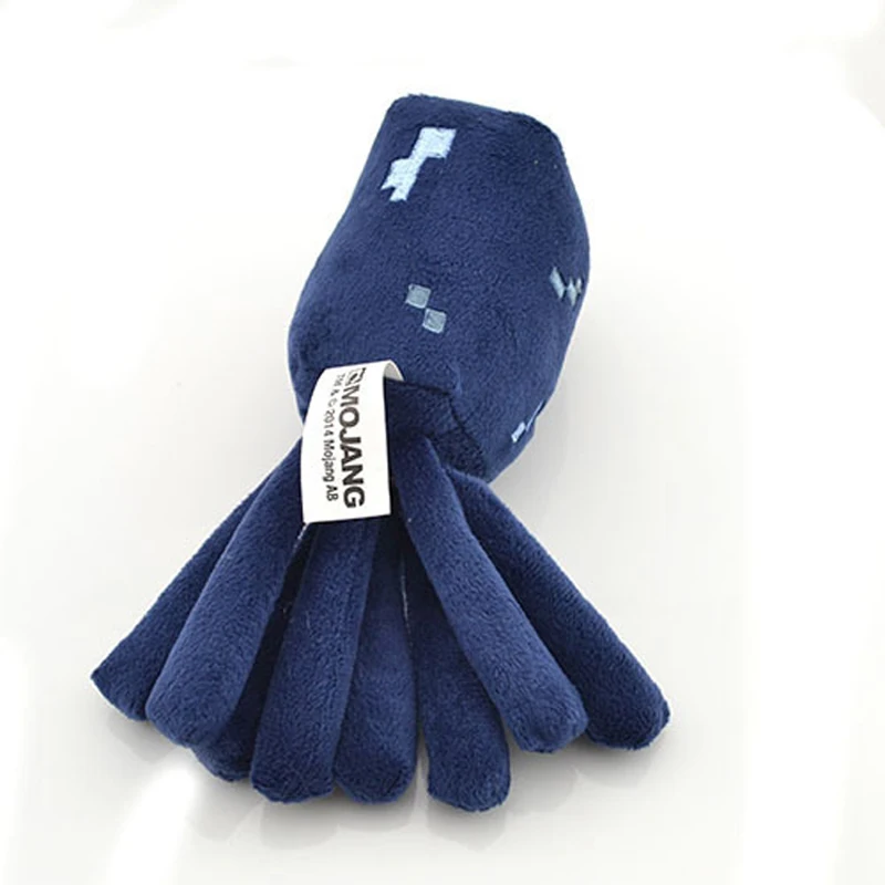 10pcs/lot 16cm Blue Minecraft Squid Plush Toys Minecraft Game Plush Soft Stuffed Animals Toys Brinquedos for Kids Children Gifts 10pcs/lot 16cm Blue Minecraft Squid Plush Toys Minecraft Game Plush Soft Stuffed Animals Toys Brinquedos for Kids Children Gifts