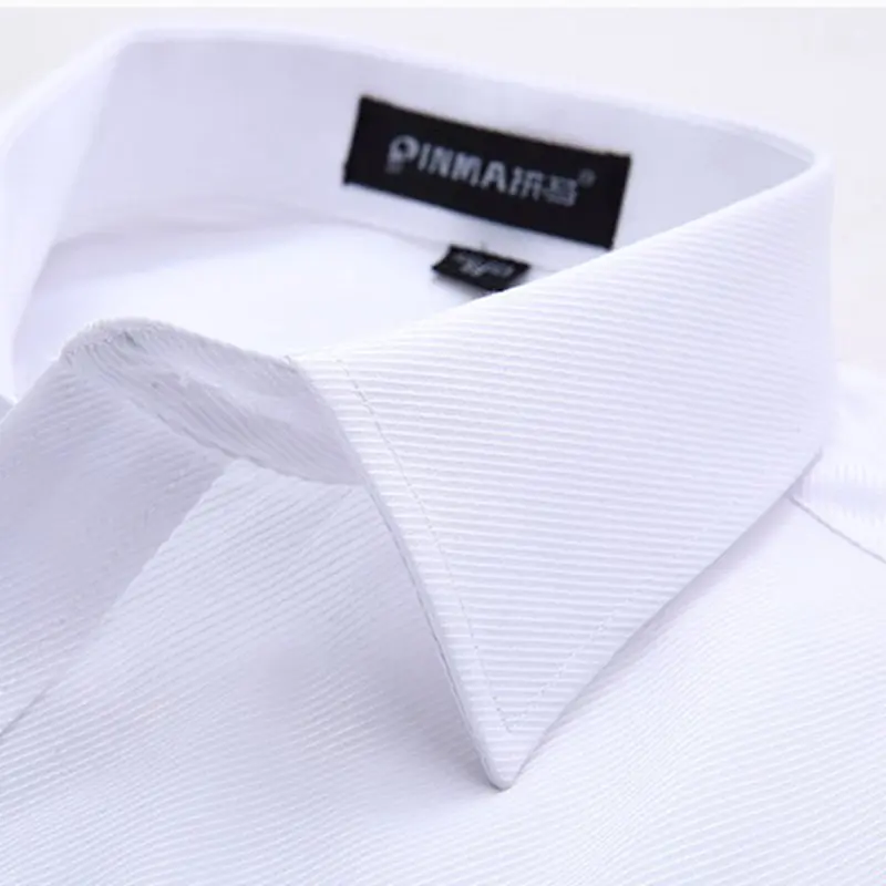 2017-New-Design-Twill-Cotton-Pure-Color-White-Business-Formal-Dress-Shirts-Men-Fashion-Long-Sleeve (5)