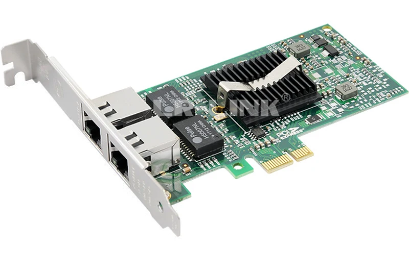 LR-LINK 9212PT Gigabit Ethernet сетевой карты 10/100/1000 Мбит/с PCI-E адаптер с двумя портами для RJ45 беспроводной локальной сети для ПК Intel 82576 E1G42ET Совместимость