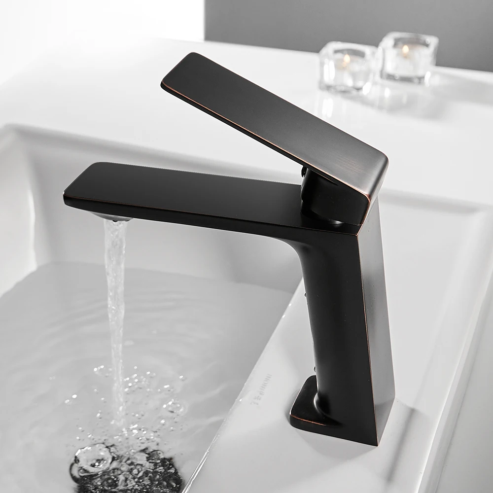 G1/2 Basin Faucet Bathroom Chrome Faucet Basin Taps Deck Mounted Hot Cold Mixer Tap bathroom faucet basin faucet