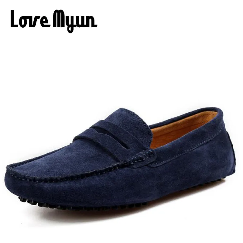 

mens Loafers Driving Shoes 2018 brand new super soft leather men loafers shoes Genuine leather silp on Casual shoes AG-04