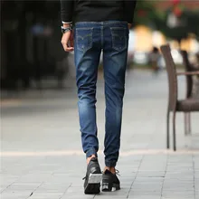 Fashion Men Jeans New Arrival Design Slim Fit Fashion Jeans For Men Good Quality Blue 962