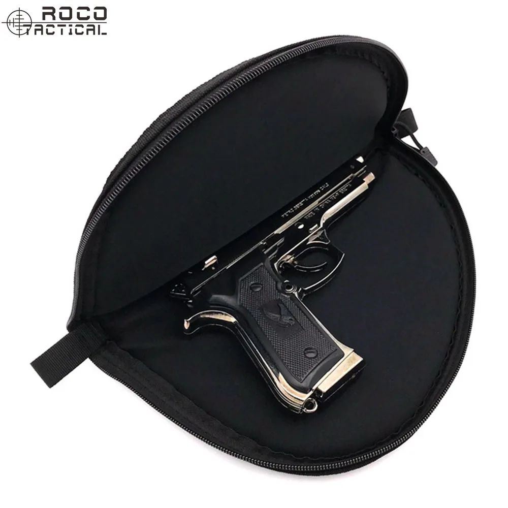 ROCOTACTICAL Tactical Pistol Case Tactical Single Pistol Case Bag