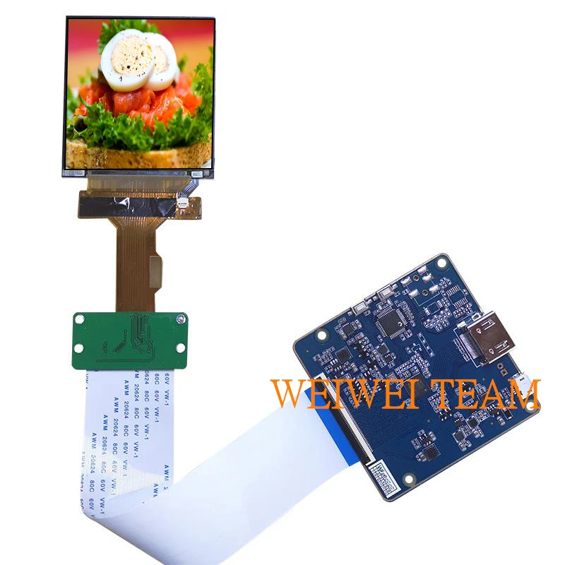 

LS029B3SX02 HDMI to MIPI Controller Board 2.9 Inch TFT LCD Module 1440X1440 Virtual Reality VR Glass Display Panel HMD 40 Pins