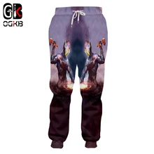 OGKB хип-хоп Уличная панк джоггеры шаровары женские/мужские с принтом звезды туманности 3D спортивные штаны мужские тренировочные фитнес повседневные тренировочные штаны