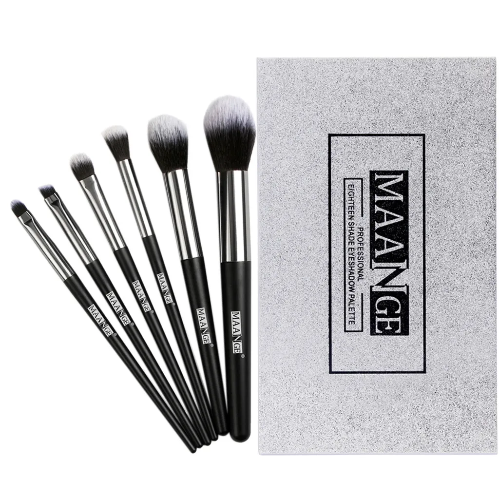 

Eye Shadow 18 Color 6PCS Brushes Luxury Golden Matte Nude Eyeshadow Palette Professional Tools Daily Life Party 2019 Feb14