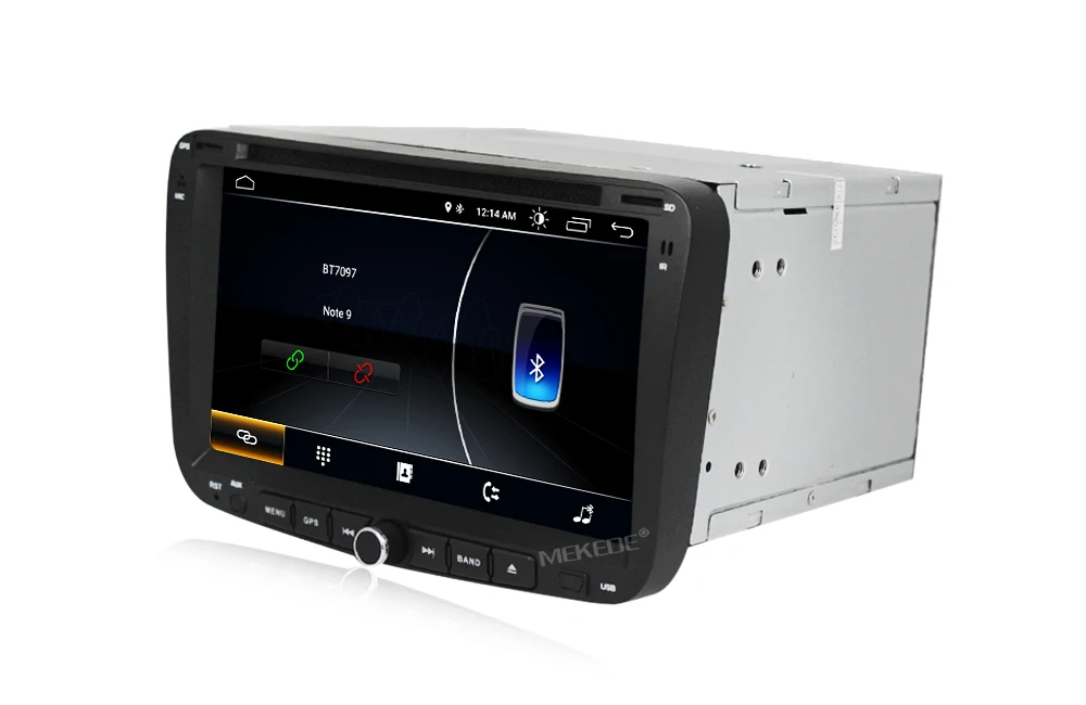 Flash Deal MEKEDE 2Din Android8.1 Quad core Car DVD player for GEELY Emgrand EC7 with Free shipping mic navitel map support GPS radio bt 20
