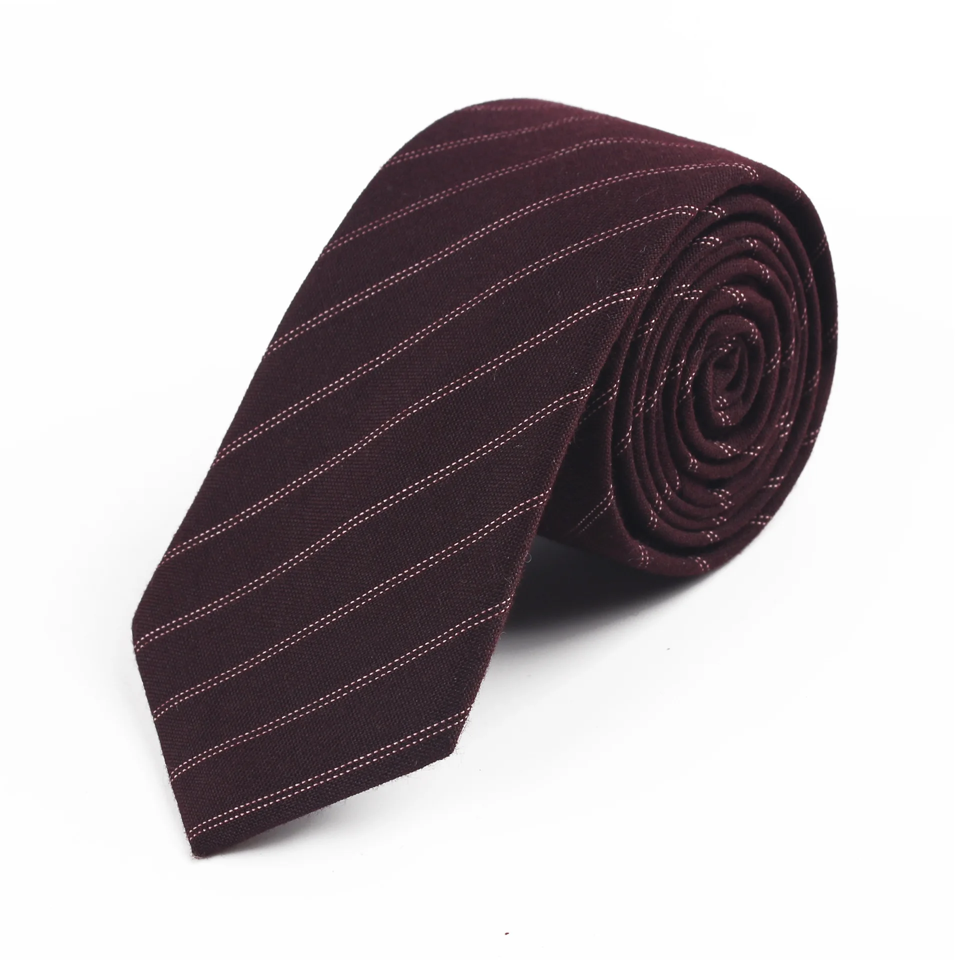 Мужской галстук, хлопок, жаккард, Повседневный, бизнес, свадьба, день рождения, вечеринка, искусство, полосатый галстук, дизайнерские, модные, рождественские подарки для мужчин - Цвет: CT398-C