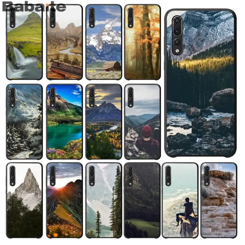 

Babaite Mountain forest DIY Protector Case for Huawei Mate10 Lite P20 Pro P9 P10 Plus Mate9 10 Honor 9 10 View 10
