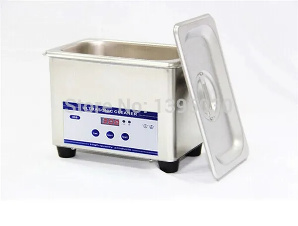 

Digital Ultrasonic Cleaning Transducer Baskets Jewelry Watches Dental PCB CD 0.8L 35W 40kHz Mini Ultrasonic Cleaner Bath 14PCS