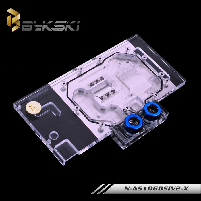 Bykski N-AS1060SIV2-X GPU блок водяного охлаждения для ASUS GTX 1060-O6G-SI