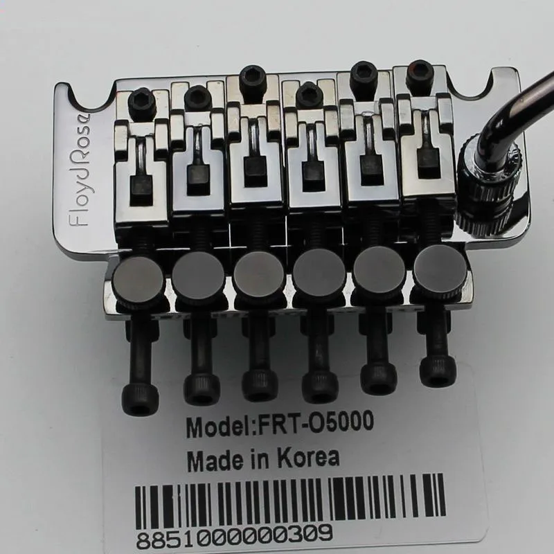 

Double swing bridge Floyd Rose Original O5000 Nickel Tremolo System Complete With R3 Nut