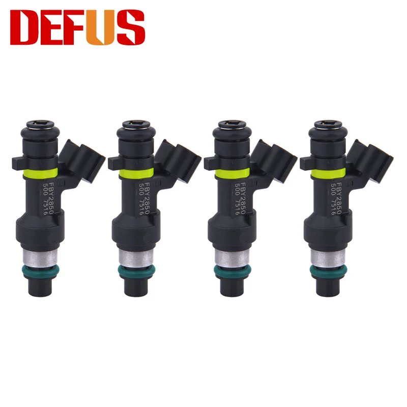 4Pcs Fuel injectors 16600-EN200 For Nissan Cube 1.8L Sentra NV200 Versa FBY2850