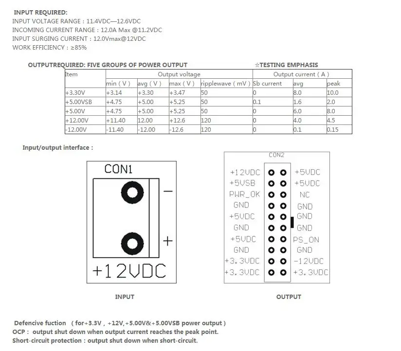 LR1007-120W12VDC-Q все твердотельного плата питания