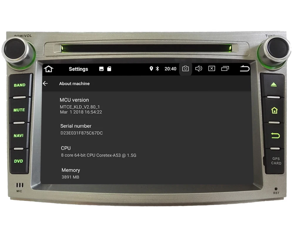 Perfect KLYDE 7" 4G Android 8.0 Octa Core PX5 4GB RAM 32GB ROM Car DVD Player Stereo GPS Navigation For Subaru Legacy Outback 2009-2014 4