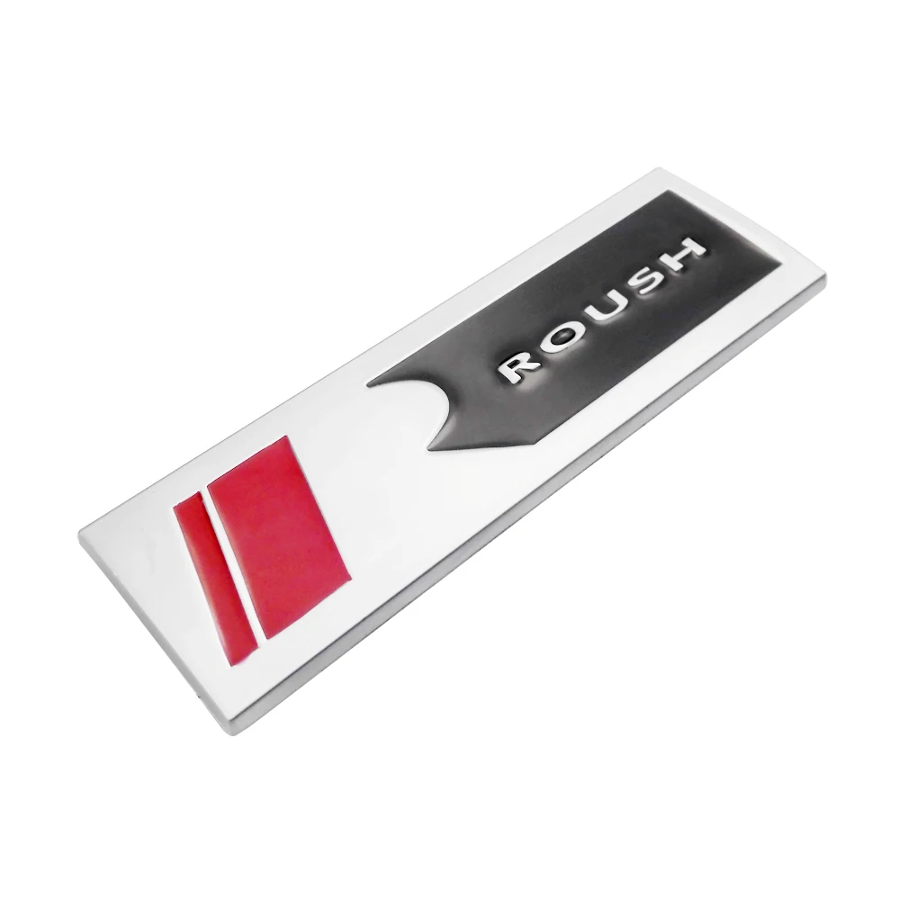 ROUSH Emblems Trunk Rear Badge Decal Sticker fit for Ford Mustang Shelby GT500