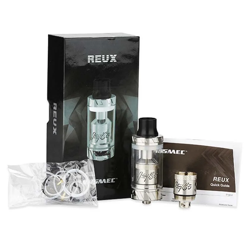 

Original WISMEC Reux Atomizer 6ml with RX Ceramic 0.5ohm Head without RX RTA Deck REUX Tank for Reux Mini Mod/ rx200s Mod