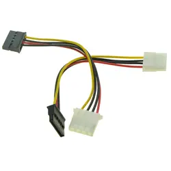 5 шт./лот 4PIN Molex IDE женщины к 15pin Serial ATA женский Питание кабель molex d разъем SATA адаптер преобразования кабель