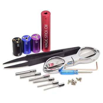 

Universal Tools Wire Coiling Tool CW toolbox RDA pre coil vape tool box master vape jig kit 6 in 1 wire coiling machine koiler