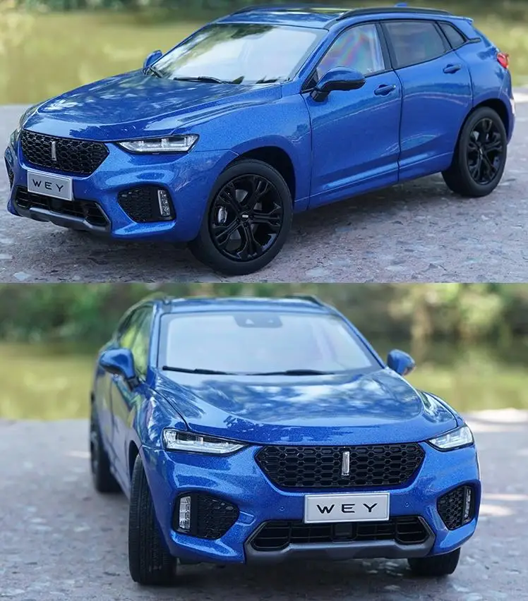 1:18 усовершенствованные модели автомобилей из сплава, высокая имитация Great Wall Motors WEY VV7 роскошный внедорожник, Коллекция игрушечных автомобилей