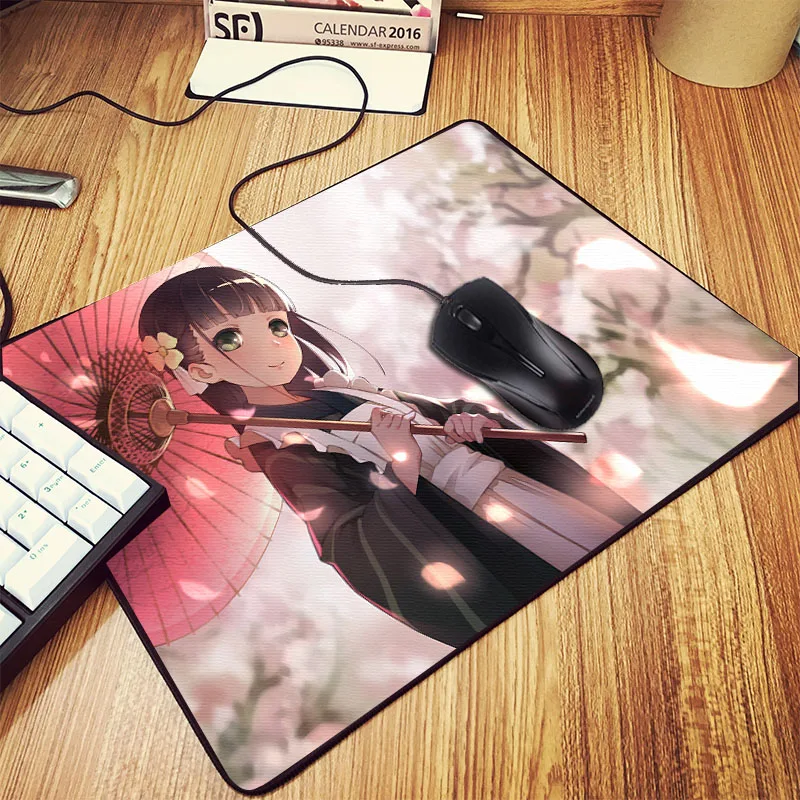 Mairuige Горячая Аниме Коврик для мыши это заказ кролик ujiatsu Chiya и Kafuu Chino Pc Настольный