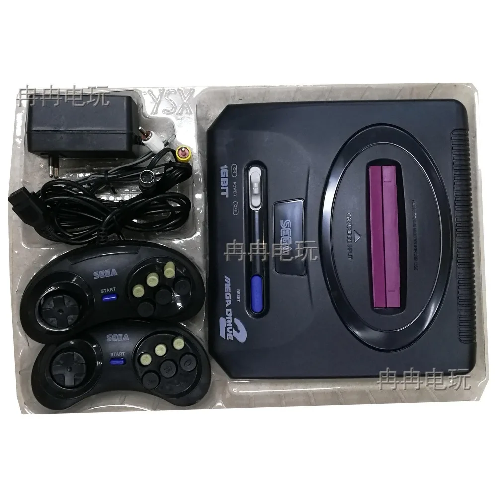 Игровая консоль Supprot PAL Sega MD2 16 битная Классическая портативная игровая приставка