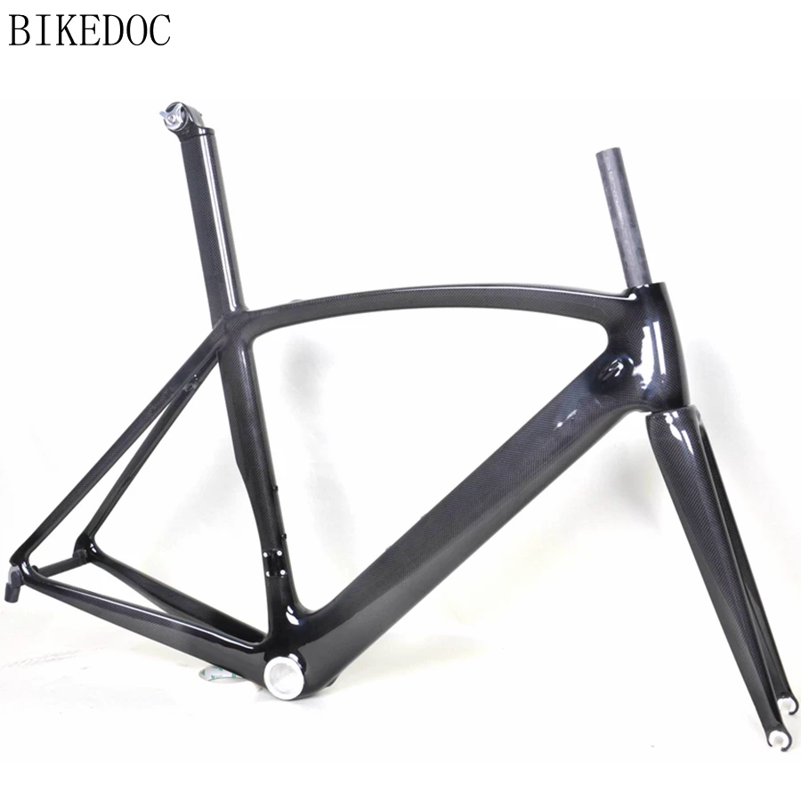 Flash Deal BIKEDOC Carbon Aero Road Frame 700C And Carbon Road Bike Frame Chinese Carbon Frames 0