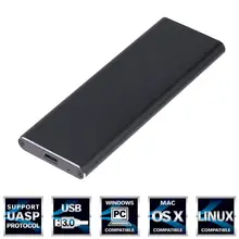 10 Гбит/с M.2 NGFF SATA SSD на USB 3,1 type-C жесткий диск конвертер HDD корпус чехол внешний твердотельный жесткий диск коробка падение