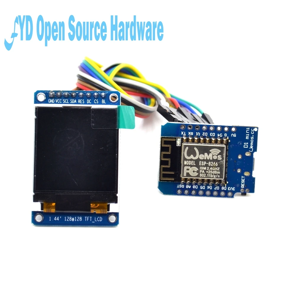 1 комплект ESP8266 разработки с tft экраном для Интернета вещей интеллектуальная