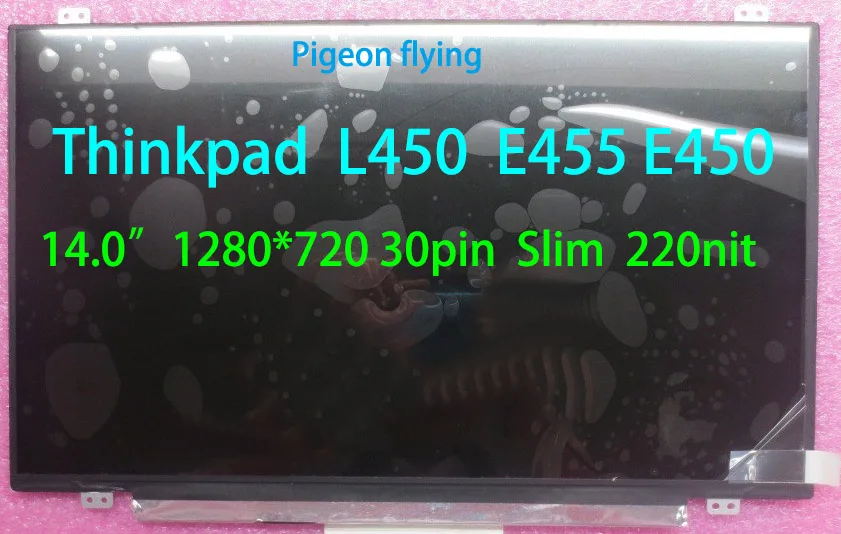 

for Thinkpad T450 Laptop LCD Screen 14.0" 30pin 1336*768 Slim 200nit FRU 00HM081 00HT943 01AV933 01AW090 01EN020 04X0391 04X0378