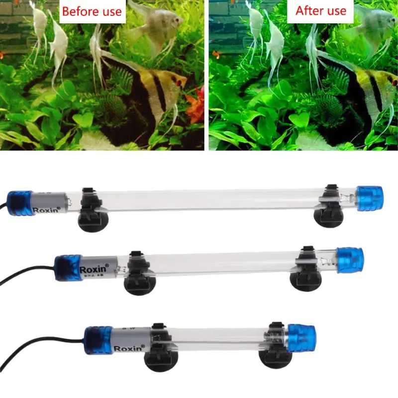 

Aquarium UV Light EU Fish Tank Sterilizer Ultraviolet Lamp Submersible 5W/7W/11W