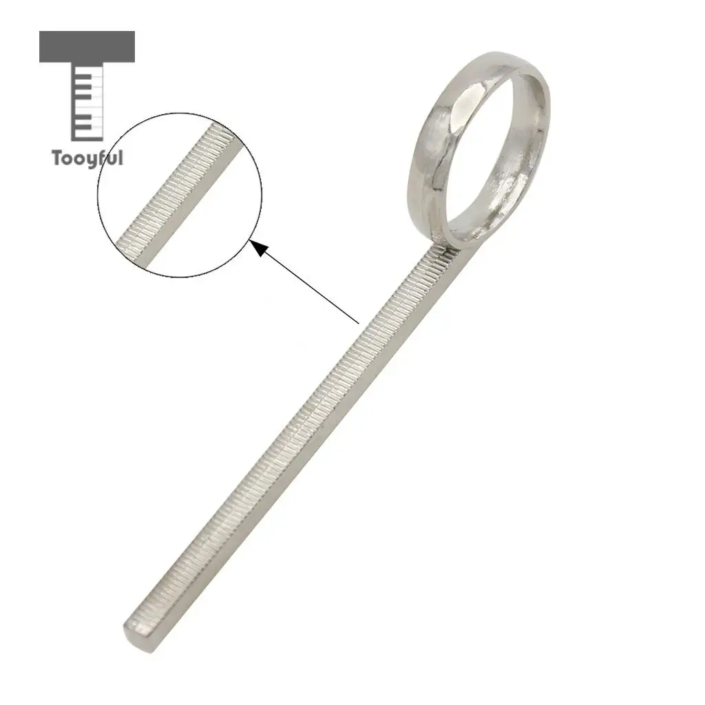 

MagiDeal High Quality Alloy Trumpet Valve Slide Finger Pull Ring for Professional Trumpet Cornet Replacement Wholesale Silver