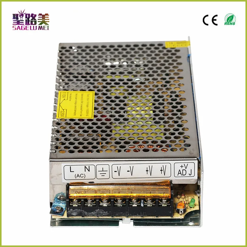 1 шт./лот DC12V 15A 180W led Универсальный Регулируемый импульсный трансформатор питания