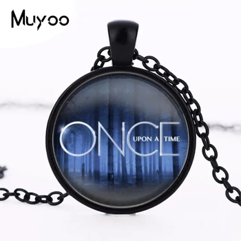 

Once upon a time glass pendant necklace jewelry movie choker necklace vintage style movie was Jewelry HZ1