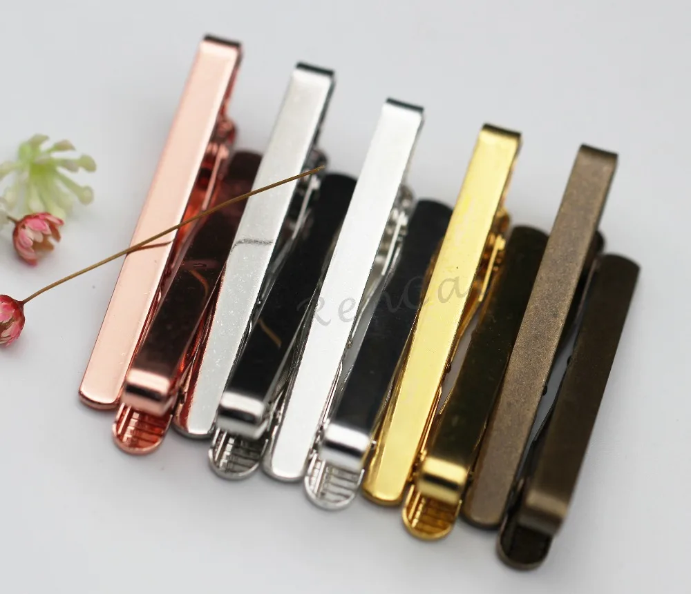 

10pcs Multi-colors Formal Wear Tie Clip Simple Style Plain Tie Clip For Men's Suit Nice Accessories High Quality