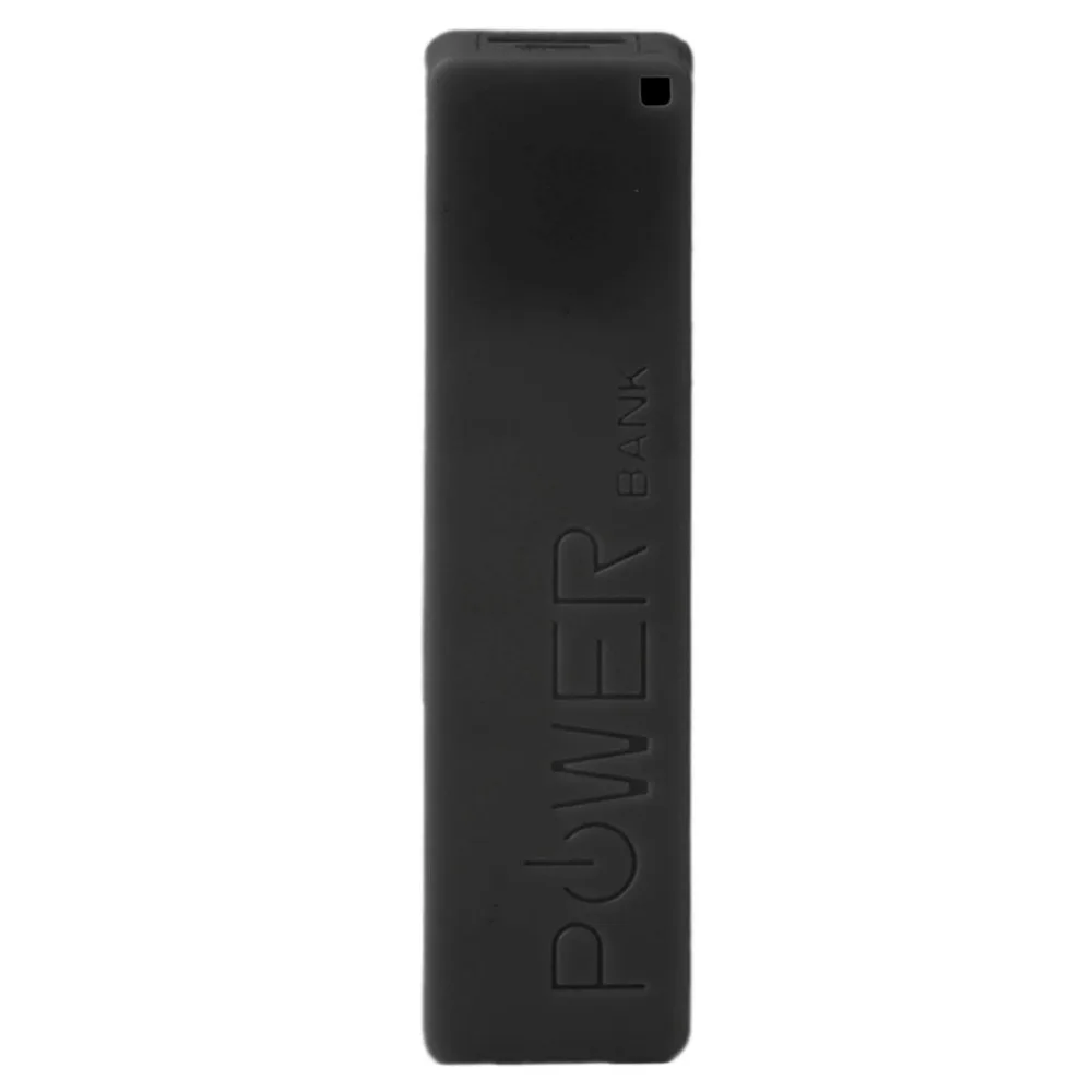 2600mAh портативный размер без батареи Powerbank 1*18650 Батарея Внешняя резервная батарея