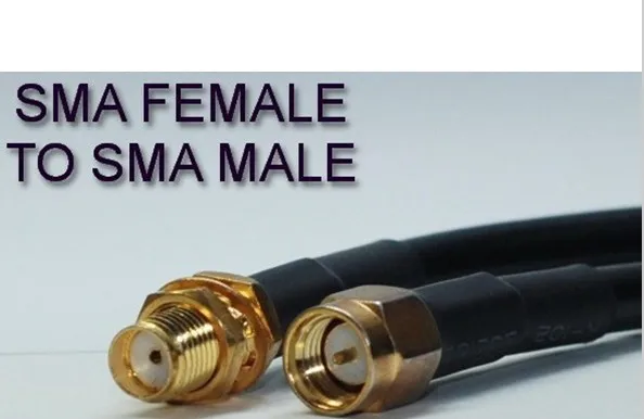 Разъем адаптера SMA male-SMA female кабель RG58 10 м 30 футов | Обустройство дома
