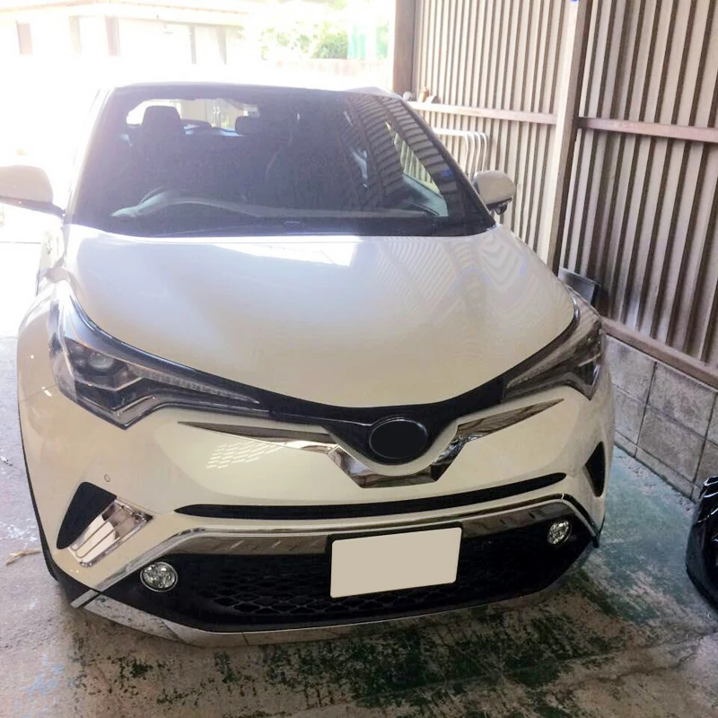Для Toyota C-HR наружные аксессуары Передняя средняя u-образная решетка для гриля