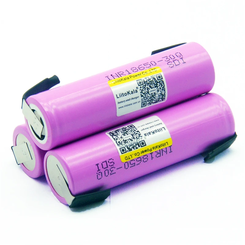 30Q-N Litokala 18650 3000mah батарея INR18650 30Q-N 20A разрядка литий-ионная аккумуляторная батарея для электронной сигареты