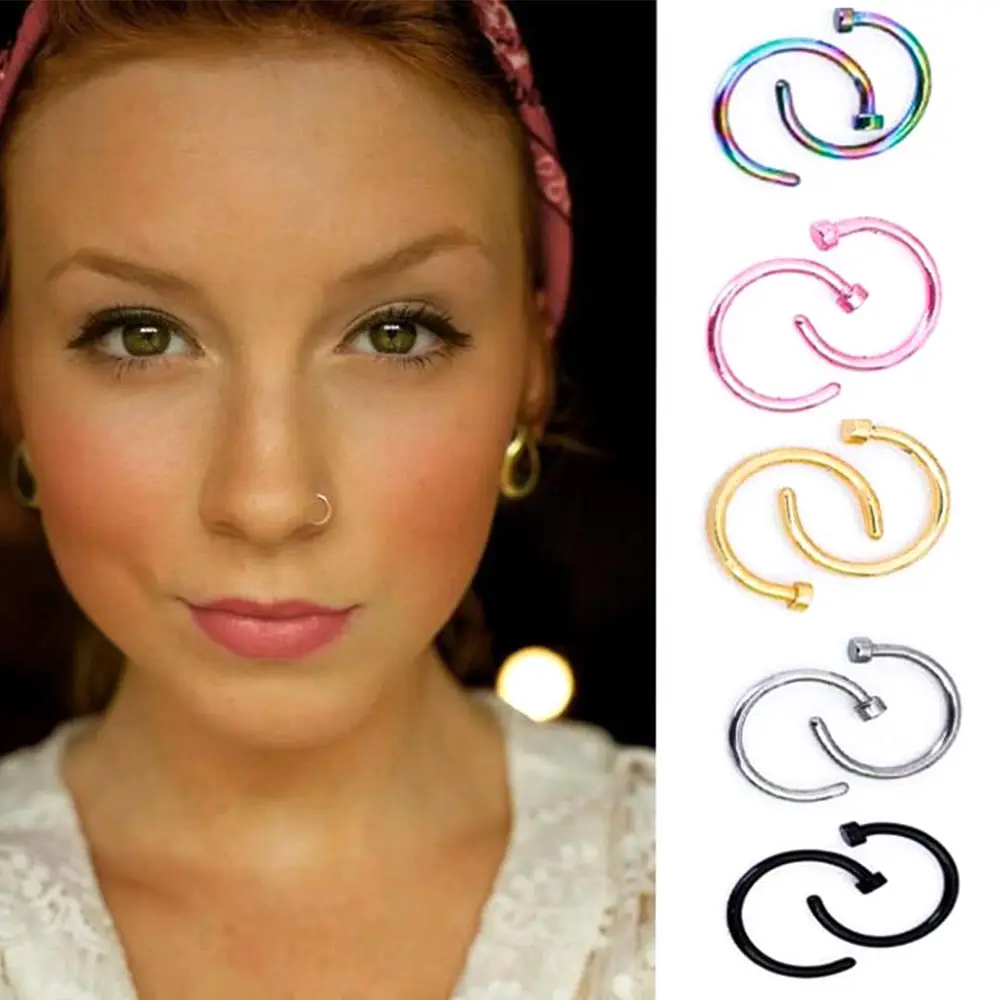 1 шт. кольцо для носа 8 цветов|ring nose ring|nose ringring |