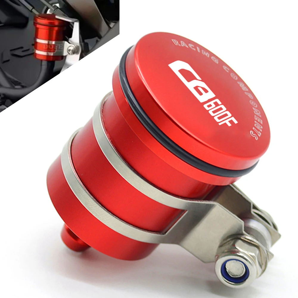 

For honda Hornet CB600F 1998 1999 2000 2001 2002 2003 2004 2005 2006 Motorcycle Brake Fluid Reservoir Clutch Tank Oil Cup Cover
